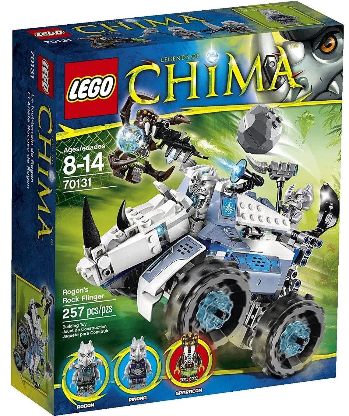 Environmentally friendly LEGO materialsLEGO [Legends of Chima] - Rogon's Rock Flinger (70131)
