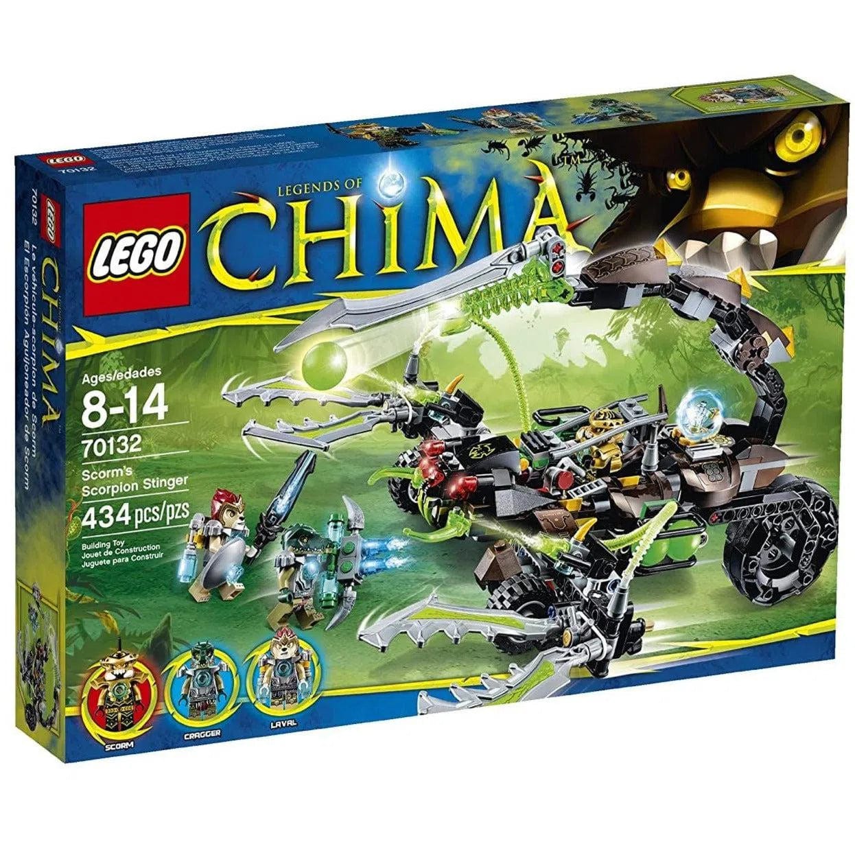 Consistently high-quality LEGO productsLEGO [Legends of Chima] - Scorm's Scorpion Stinger (70132)