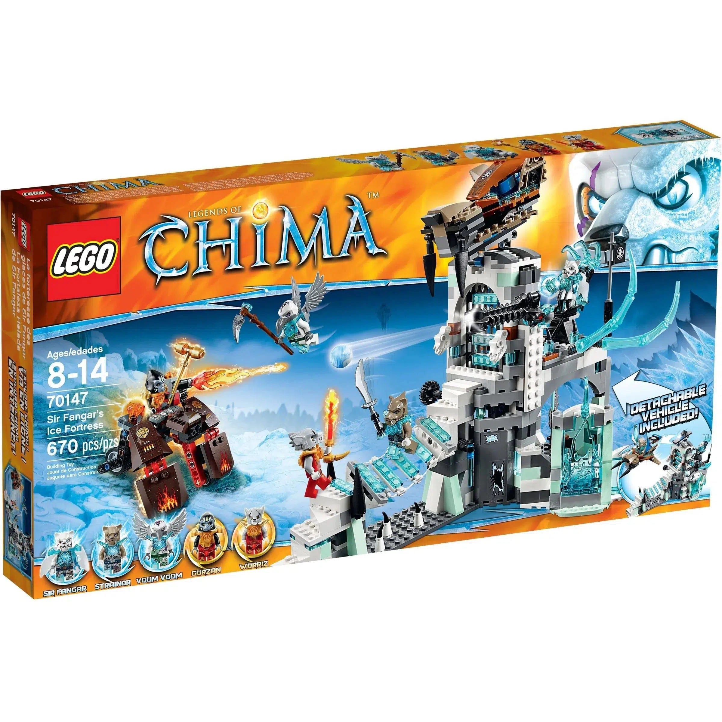 Encouraging imaginative storytelling LEGOLEGO [Legends of Chima] - Sir Fangar's Ice Fortress (70147)