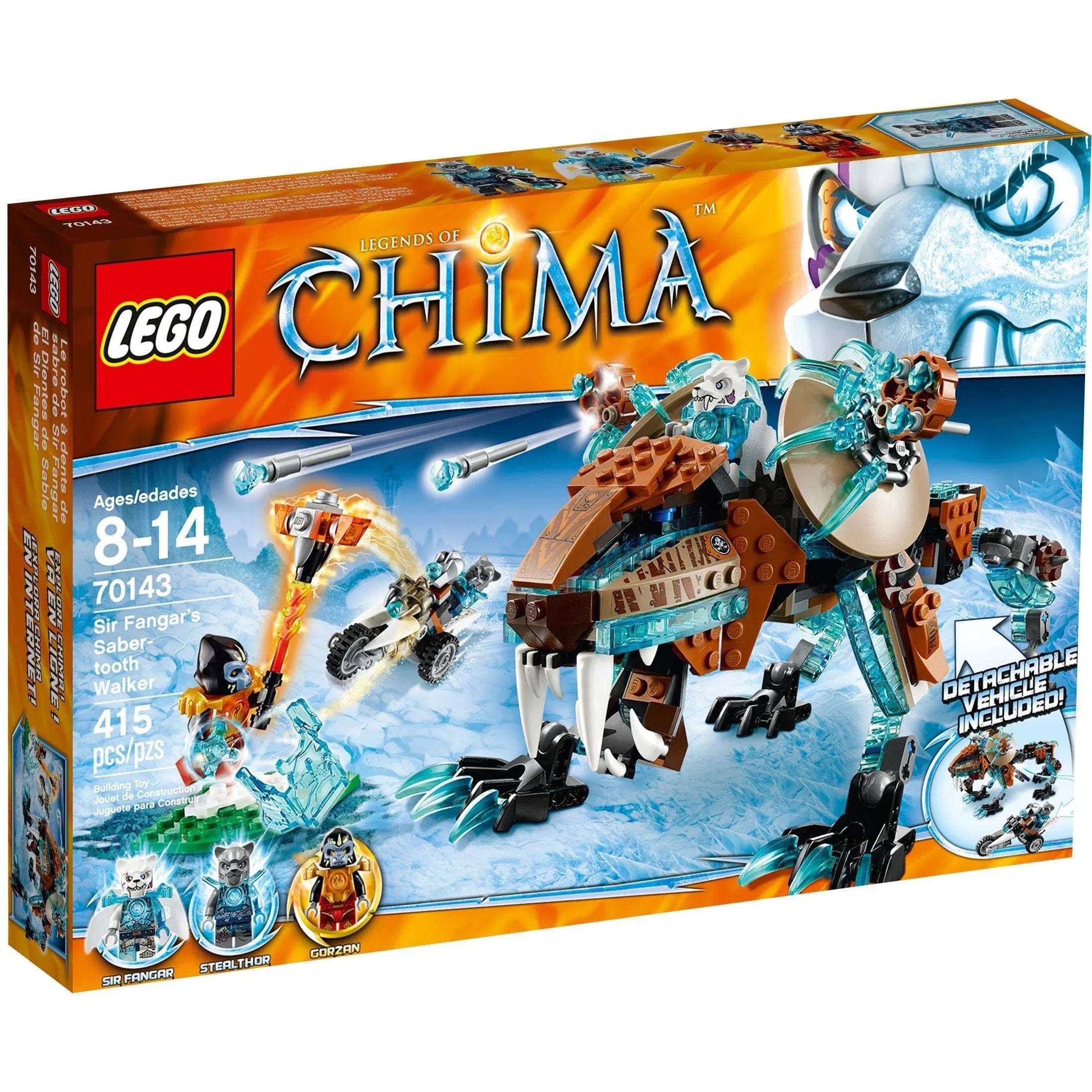 Encouraging social interaction LEGOLEGO [Legends of Chima] - Sir Fangar's Sabre-Tooth Walker (70143)