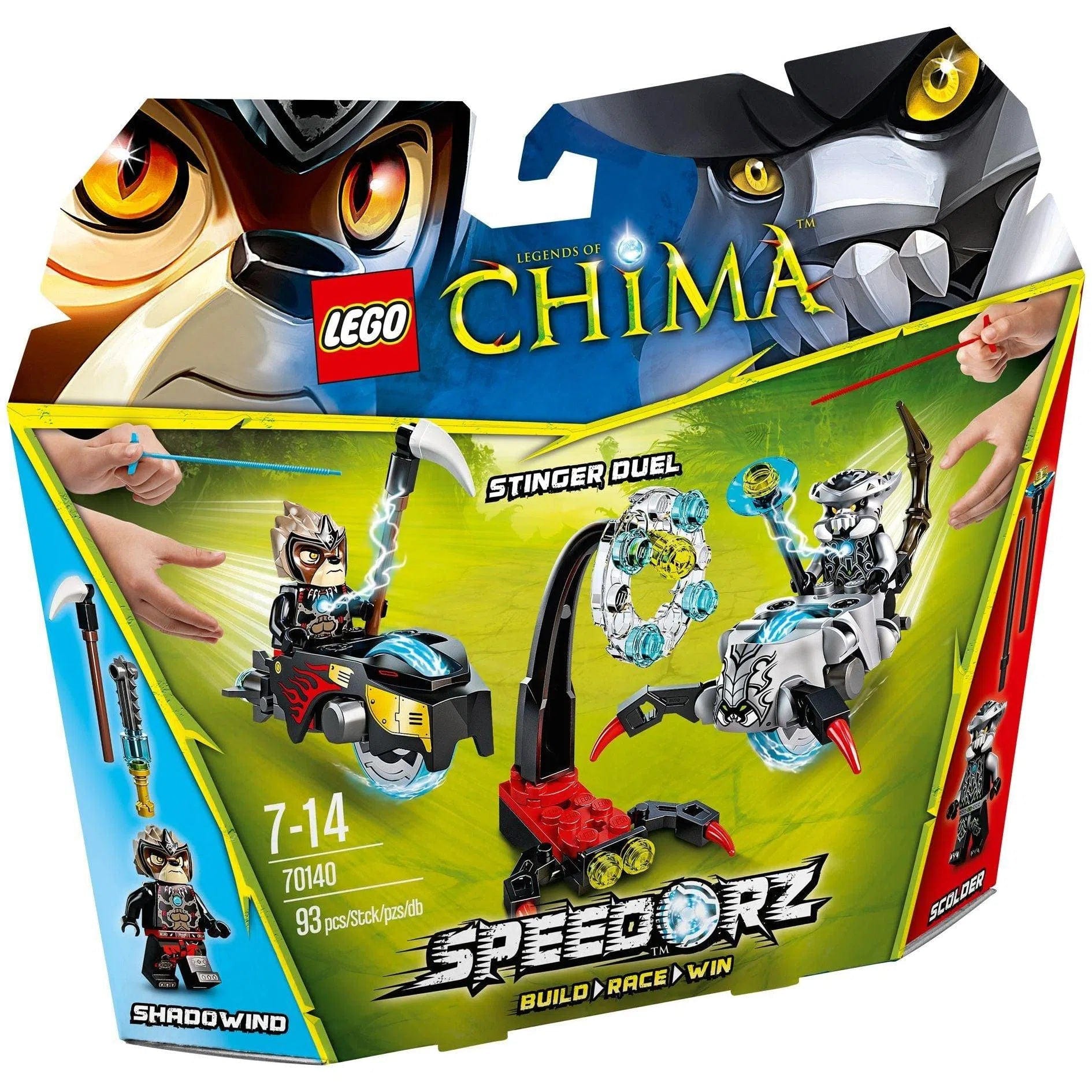 Offering educational value LEGOLEGO [Legends of Chima] - Stinger Duel (70140)