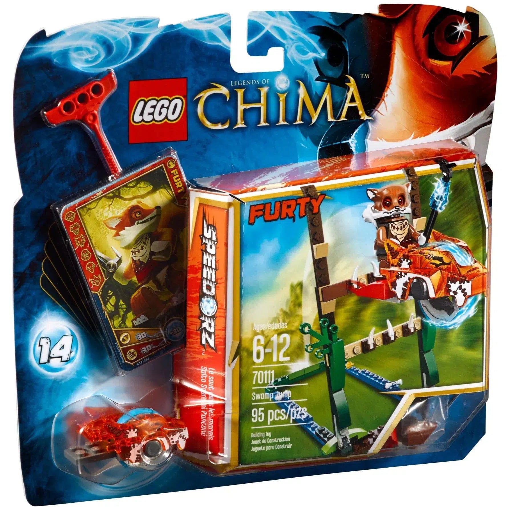 Reflecting popular cultures LEGO themesLEGO [Legends of Chima] - Swamp Jump (70111)