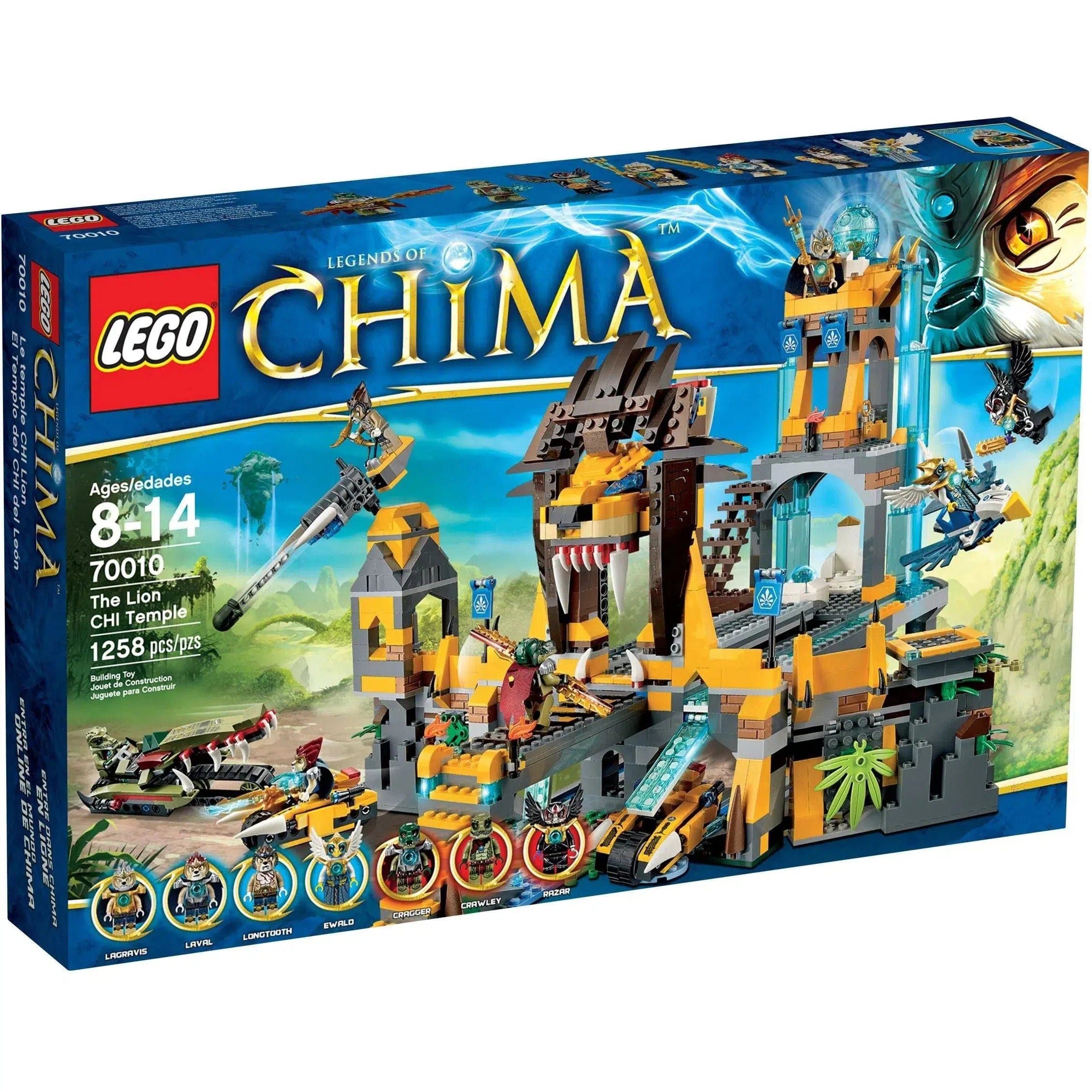 Universally loved LEGO toysLEGO [Legends of Chima] - The Lion CHI Temple (70010)