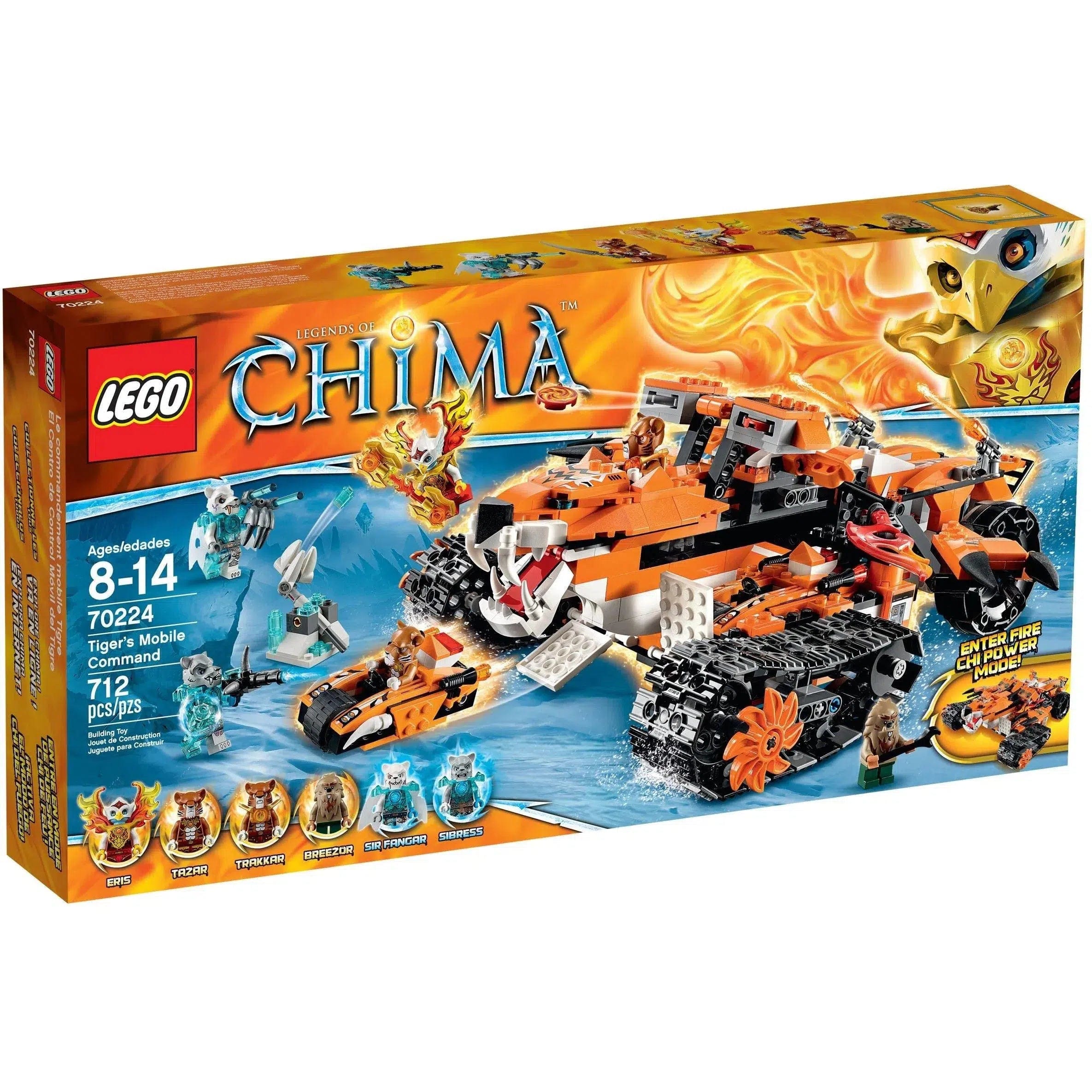 Universally loved LEGO toysLEGO [Legends of Chima] - Tiger's Mobile Command (70224)