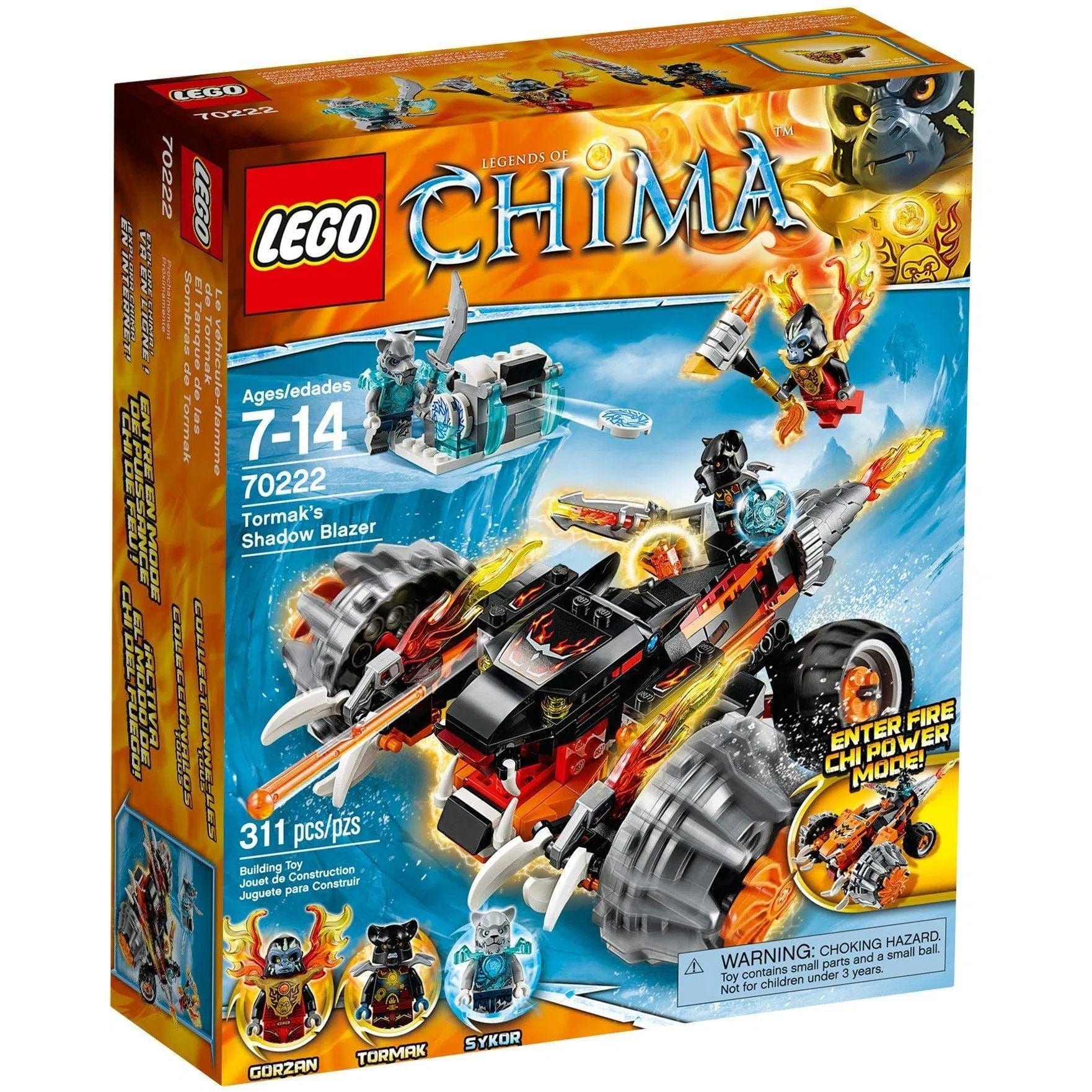 Fostering patience and perseverance LEGOLEGO [Legends of Chima] - Tormak's Shadow Blazer (70222)