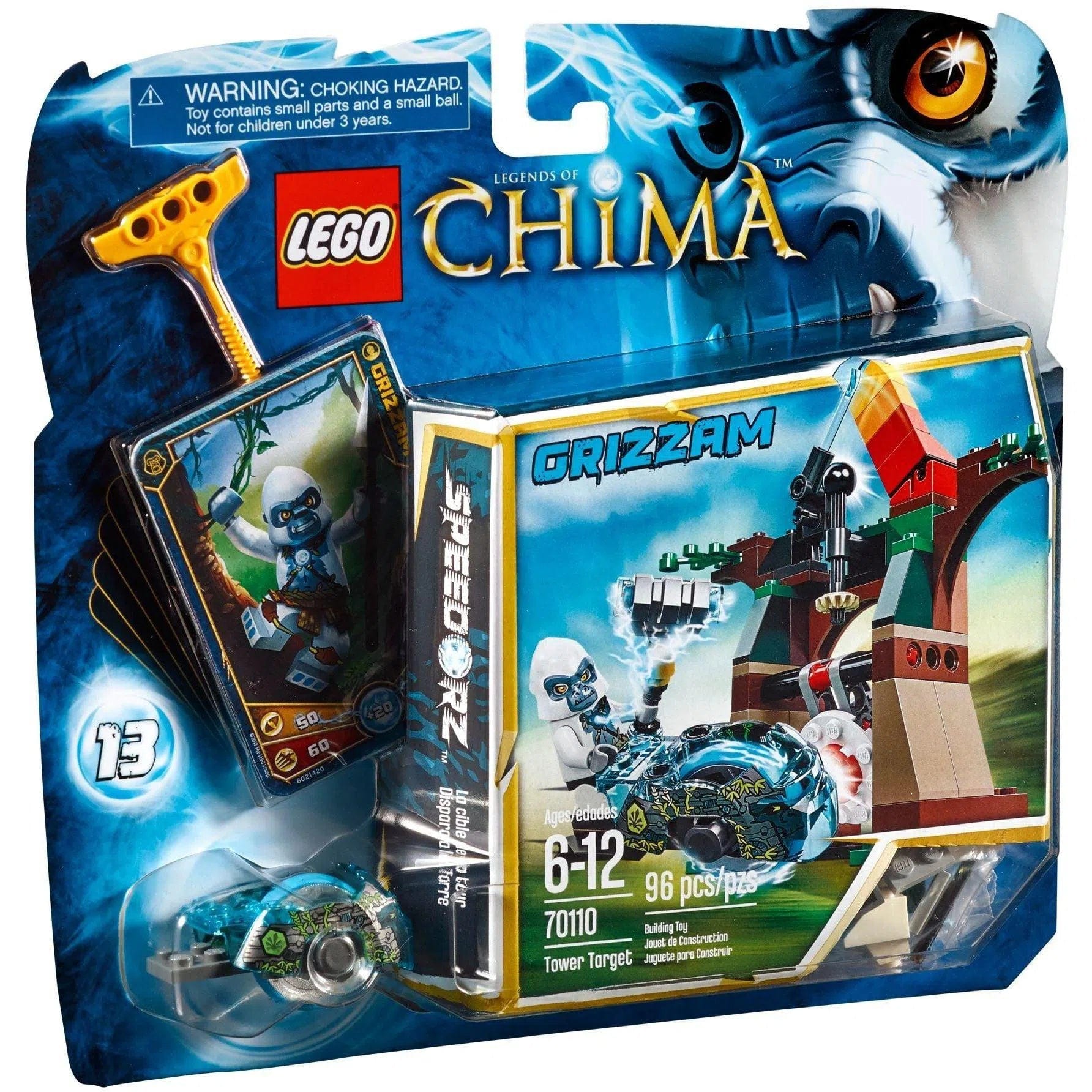 Promoting language development LEGOLEGO [Legends of Chima] - Tower Target (70110)