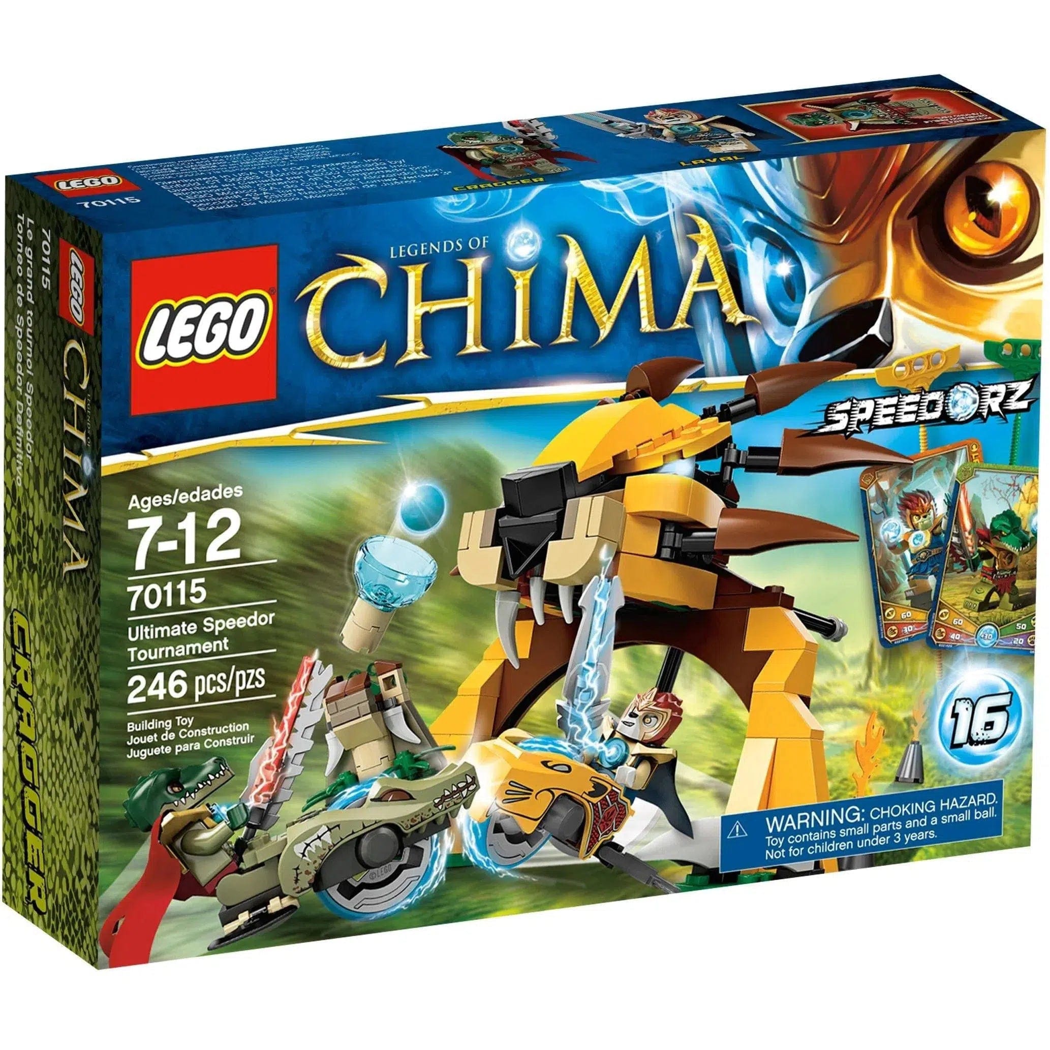 Time-honored LEGO traditionsLEGO [Legends of Chima] - Ultimate Speedor Tournament (70115)