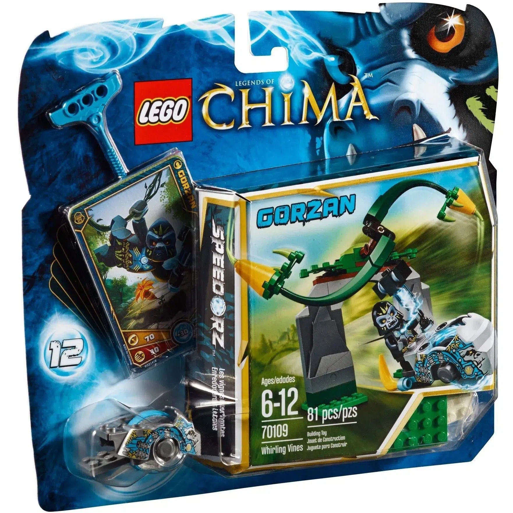 Promoting emotional regulation LEGOLEGO [Legends of Chima] - Whirling Vines (70109)