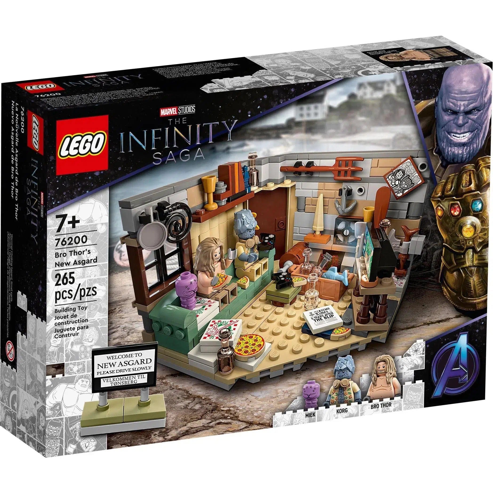Promoting language development LEGOLEGO [Marvel Super Heroes] - Bro Thor's New Asgard (76200)