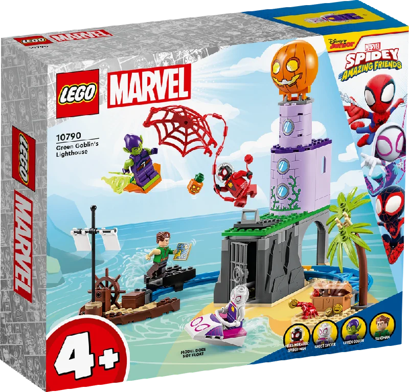 Beautifully crafted LEGO sculpturesLEGO Marvel Team Spidey at Green Goblins Lighthouse 10790 Beautifully crafted LEGO sculpturesLEGO Marvel Team Spidey at Green Goblins Lighthouse 10790