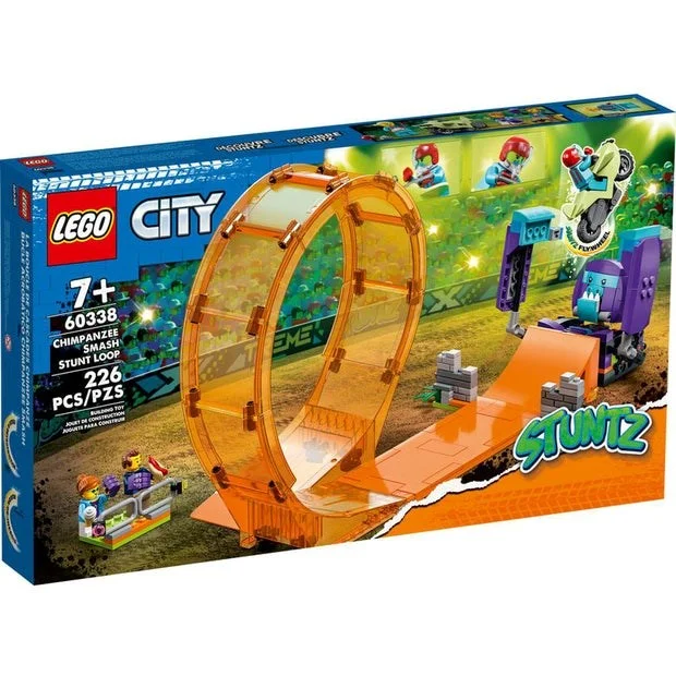 Endlessly customizable LEGO setsLEGO Smashing Chimpanzee Stunt Loop 60338
