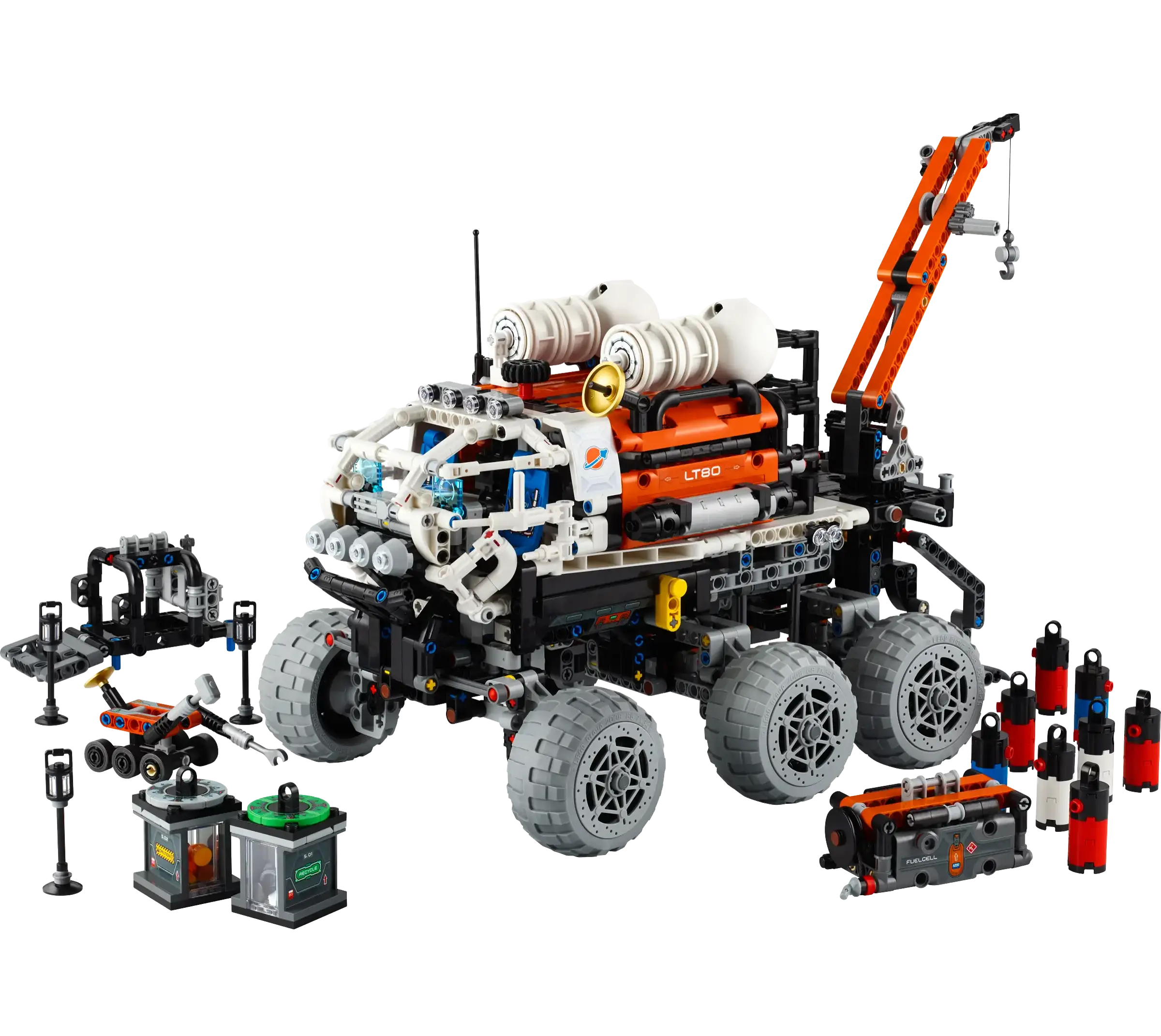 Customizable and personalized LEGO optionsLEGO TECHNIC 42180 Mars Crew Exploration Rover