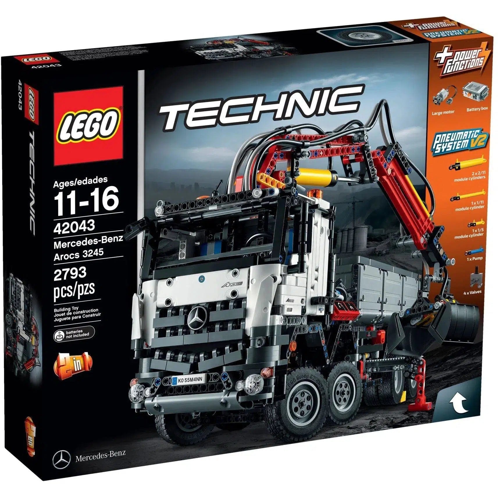 Inspiring future engineers LEGOLEGO [Technic] - Mercedes-Benz Arocs 3245 (42043)