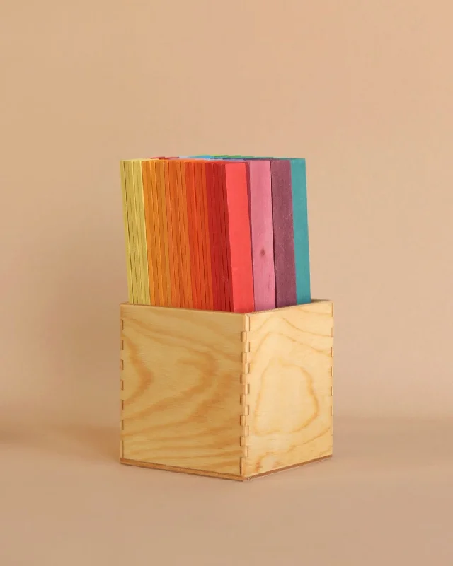 eco-friendly and safe wooden toys                   Grimm's Leonardo da Vinci Building Sticks