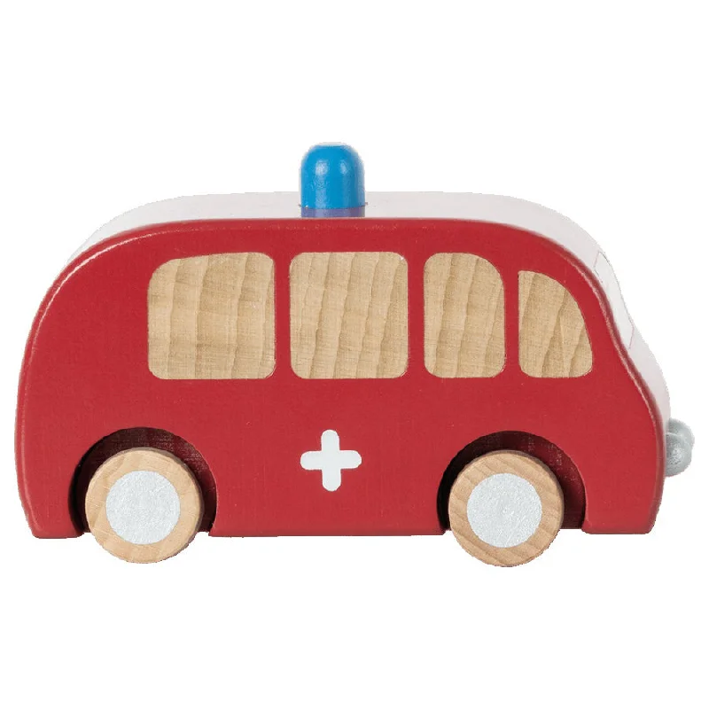imaginative wooden toys                  Maileg Wooden Firetruck