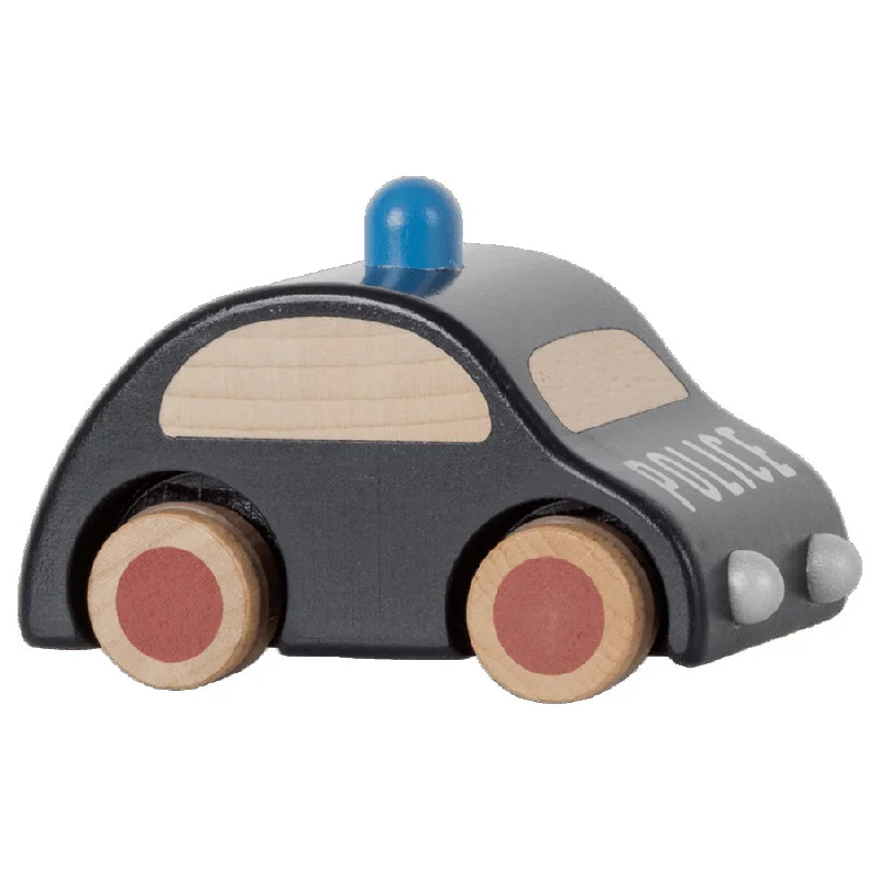detailed wooden toys                 Maileg Wooden Policecar