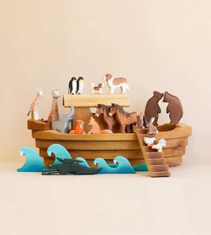 whimsical wooden toys                   Ostheimer Handmade Large Wooden Ark (ships in approximately one week)