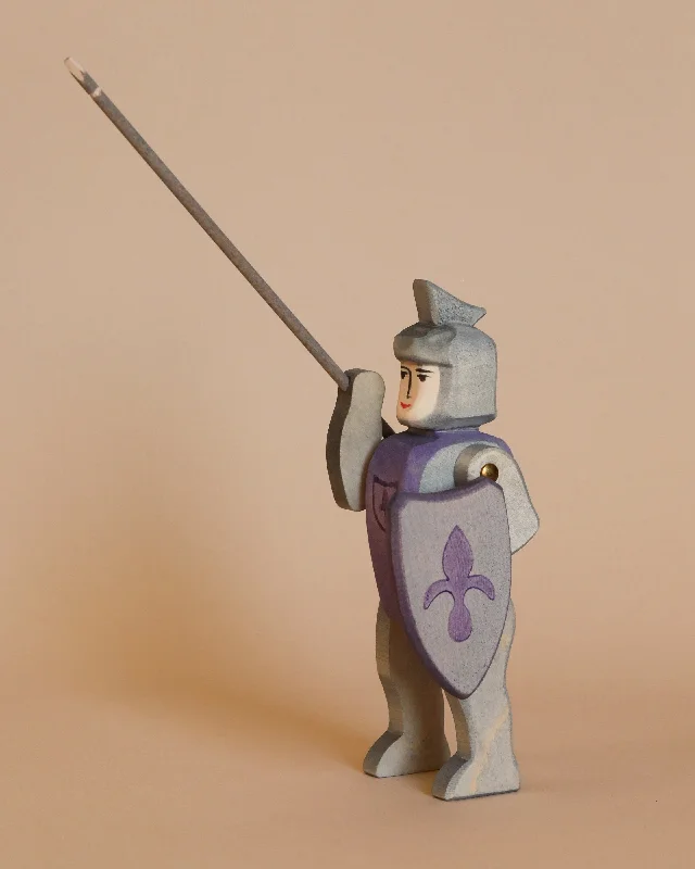 enchanting and whimsical wooden toys for children                   Ostheimer Blue Knight - Riding