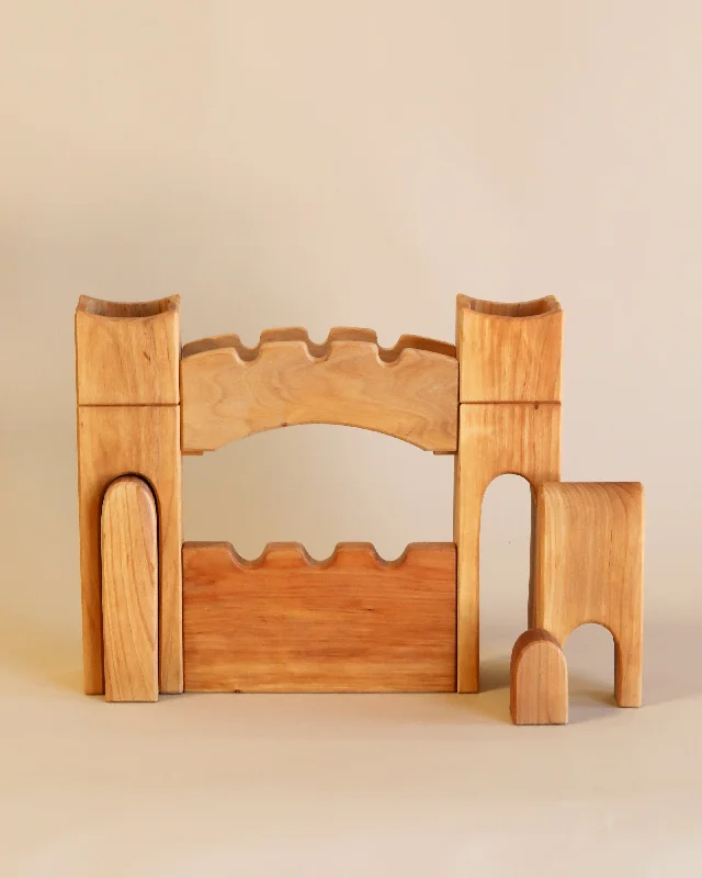 skillfully made wooden toys               Ostheimer Gateway - Set With 2 Towers (ships in approximately one week)