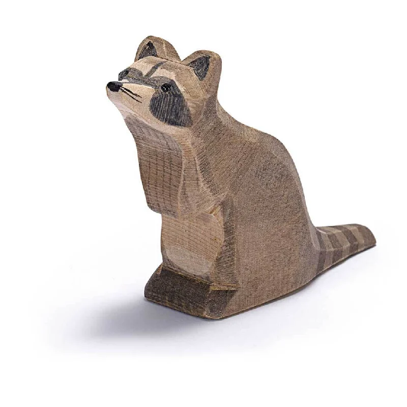 beautiful and detailed wooden toys that inspire creativity Ostheimer Raccoon, Sitting beautiful and detailed wooden toys that inspire creativity Ostheimer Raccoon, Sitting