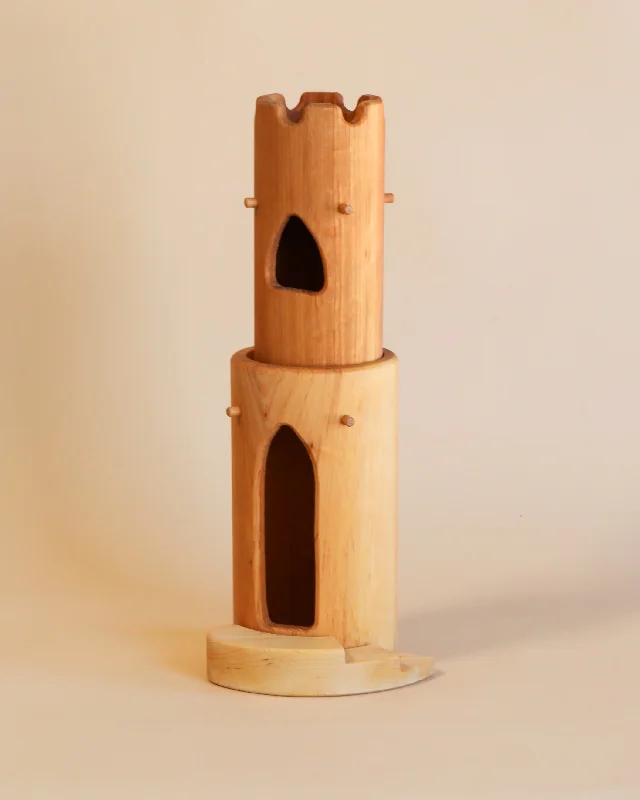 safe and child-appropriate wooden toys for different stages of development Ostheimer Round Tower With Stairs (ships in approximately one week) safe and child-appropriate wooden toys for different stages of development Ostheimer Round Tower With Stairs (ships in approximately one week)