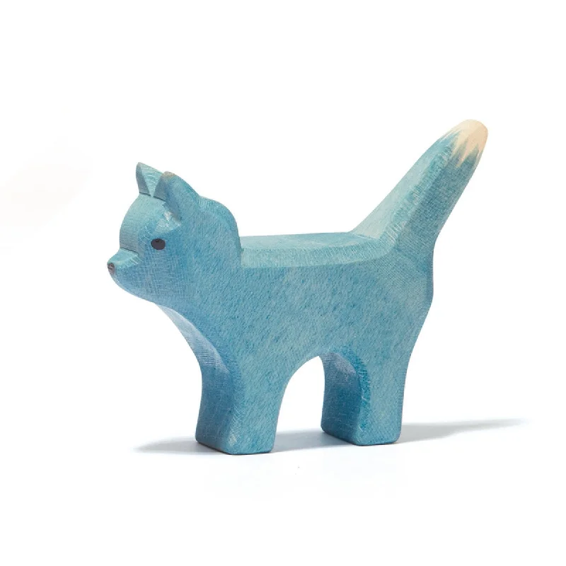 age-appropriate wooden toys                   Ostheimer wooden Bremen cat