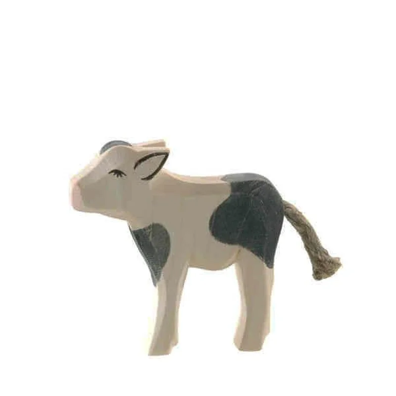 eco-friendly and safe wooden toys                   Ostheimer wooden cow calf