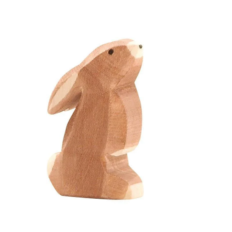 eco-friendly and sustainable wooden toys that promote environmental awareness                   Ostheimer wooden rabbit ears low