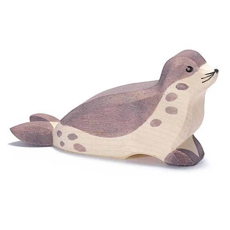 safe and appropriate wooden toys for young children                   Ostheimer wooden sea lion