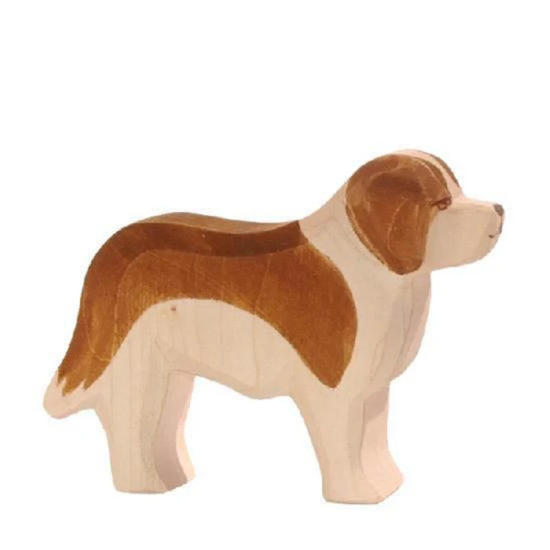 eco-friendly wooden toys made from sustainable materials Ostheimer wooden St Bernard dog eco-friendly wooden toys made from sustainable materials Ostheimer wooden St Bernard dog
