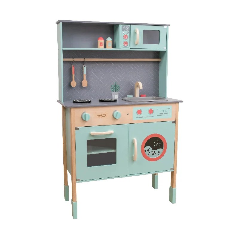 eco-conscious and sustainable wooden toys for children                   Owl & Fox Wooden Imagination Kitchen Set - FSC® certified