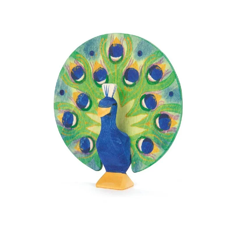 eco-conscious and sustainable wooden toys for children                   Ostheimer Peacock, Open