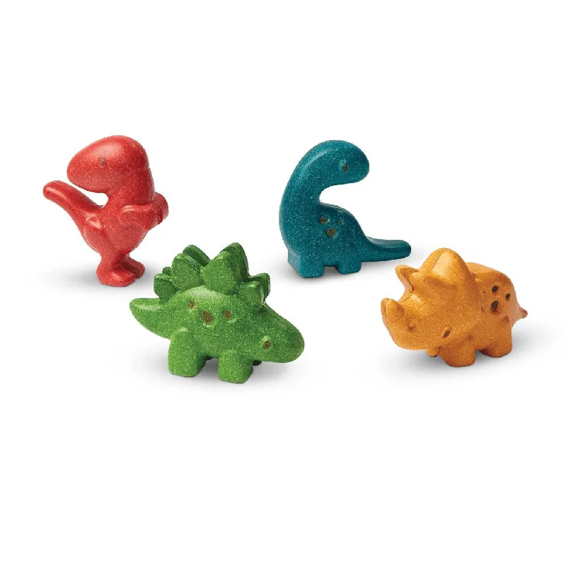 enchanting wooden toys that create lasting memories                   Plan Toys dinosaur set