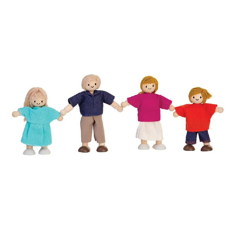 timeless classic wooden toys                   Plan Toys doll family European