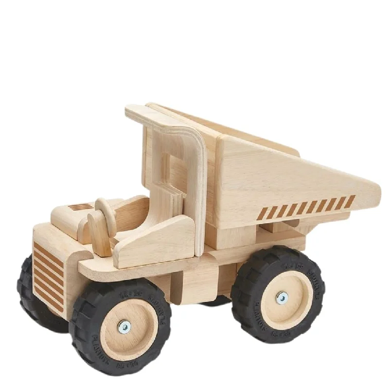 traditional wooden toys                   Wooden Dump Truck