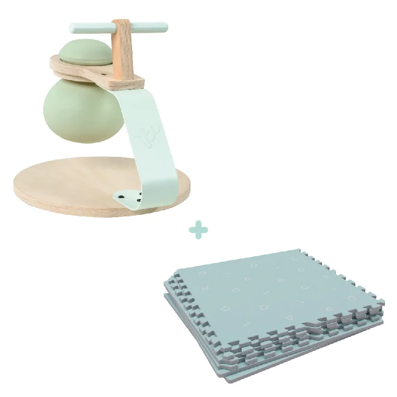 sustainable wooden toys                   TP Active-Tots Pikler Style Toddler Bouncer & Premium Play Safety Mats - FSC® certified