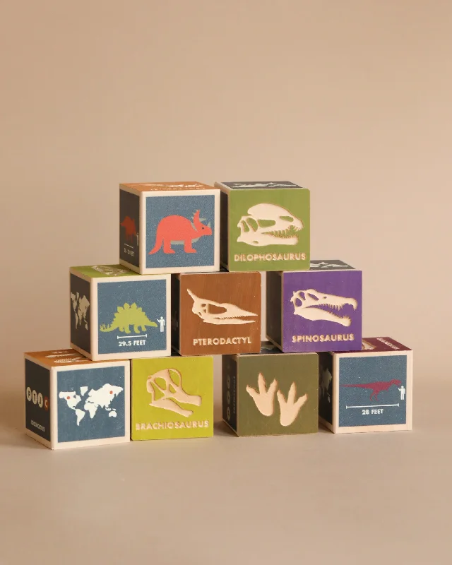 non-toxic wooden toys                   Uncle Goose Dinosaur Blocks