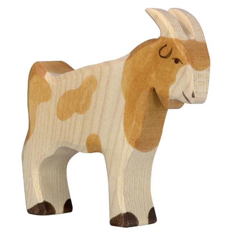 detailed wooden toys                 Holztiger billy goat