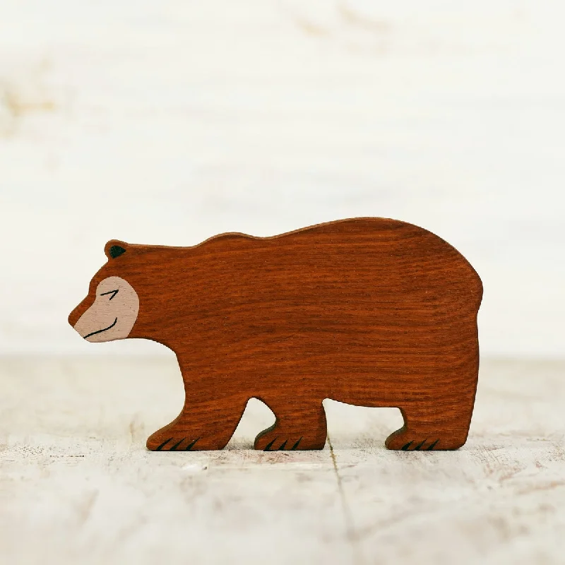 sturdy and reliable wooden toys that provide hours of fun                   Wooden Caterpillar bear