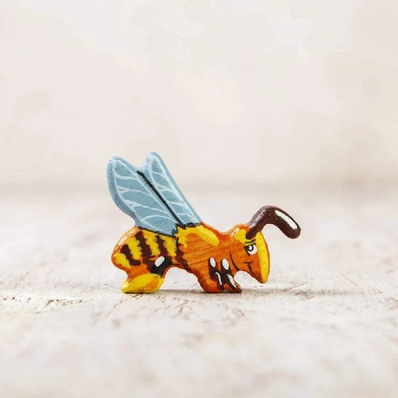 enchanting wooden toys for children                   Wooden Caterpillar bee