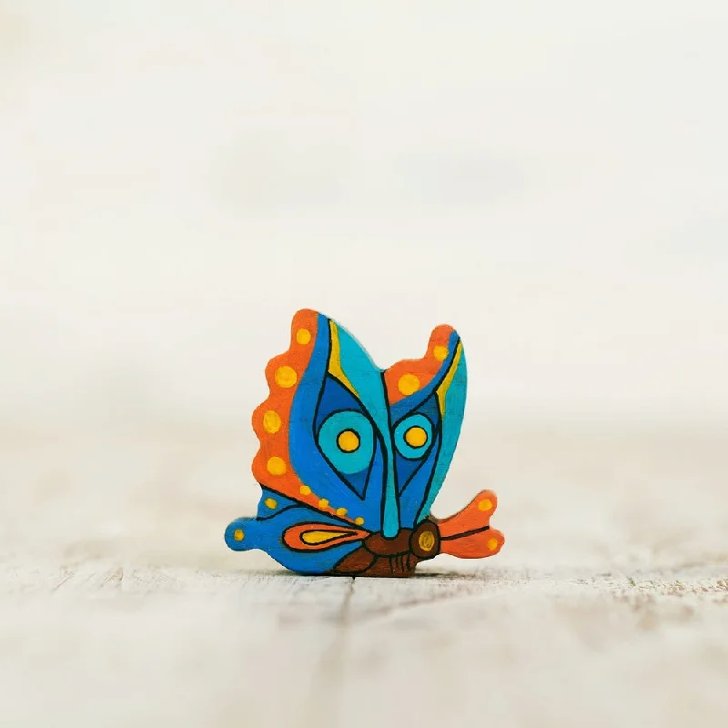 safe and non-toxic wooden toys that parents can trust                   Wooden Caterpillar butterfly