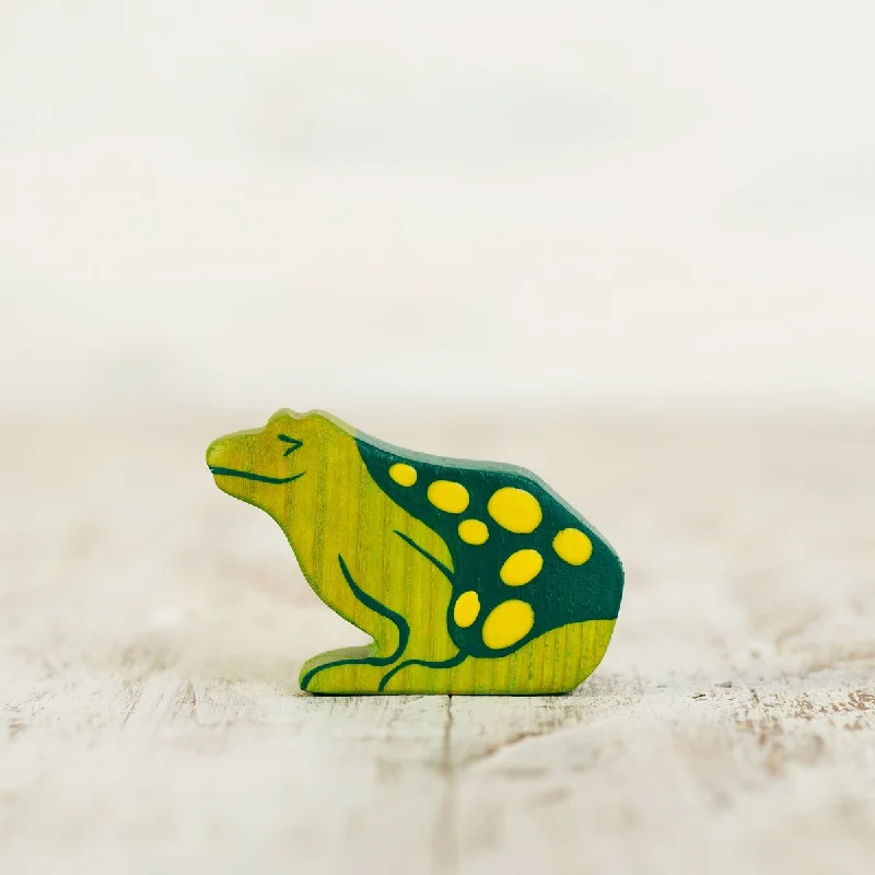 colorful wooden toys for toddlers             Wooden Caterpillar frog