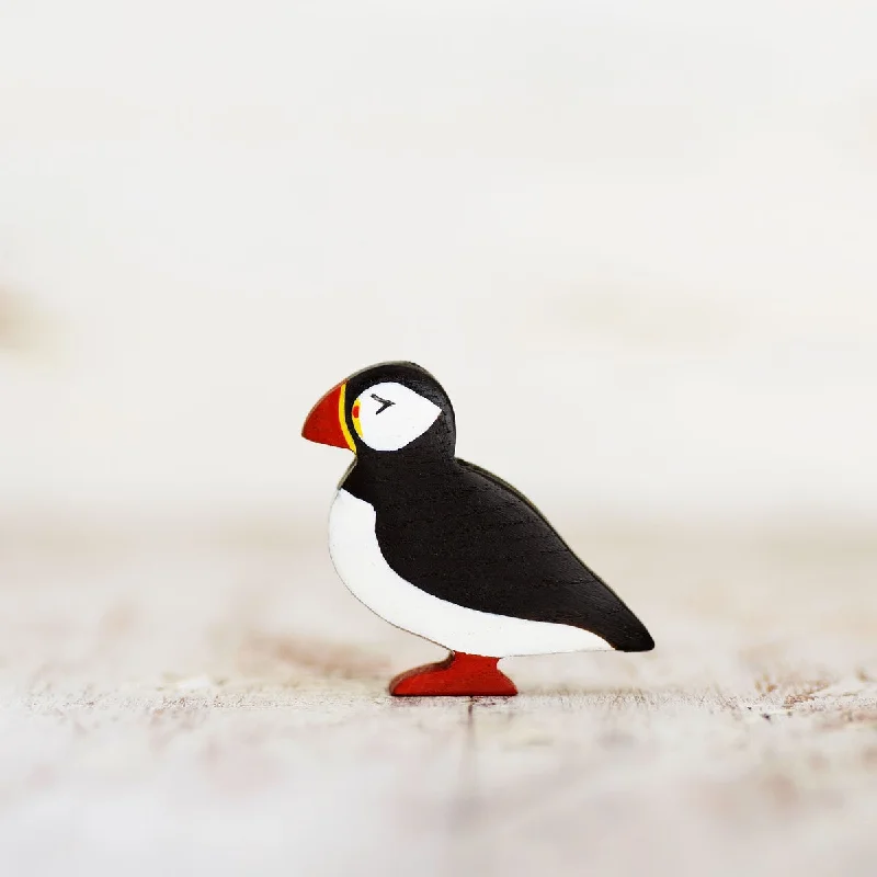 beautifully detailed wooden toys                  Wooden Caterpillar puffin