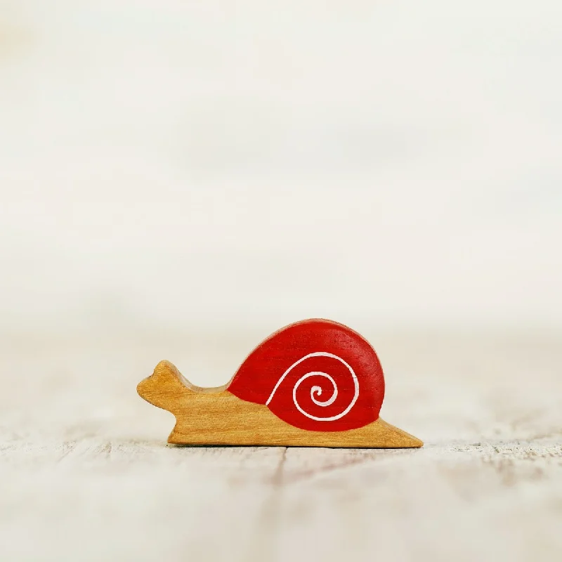 robust and engaging wooden toys for kids                   Wooden Caterpillar snail