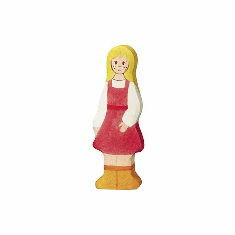 enchanting wooden toys for toddlers                   Holztiger farmer girl