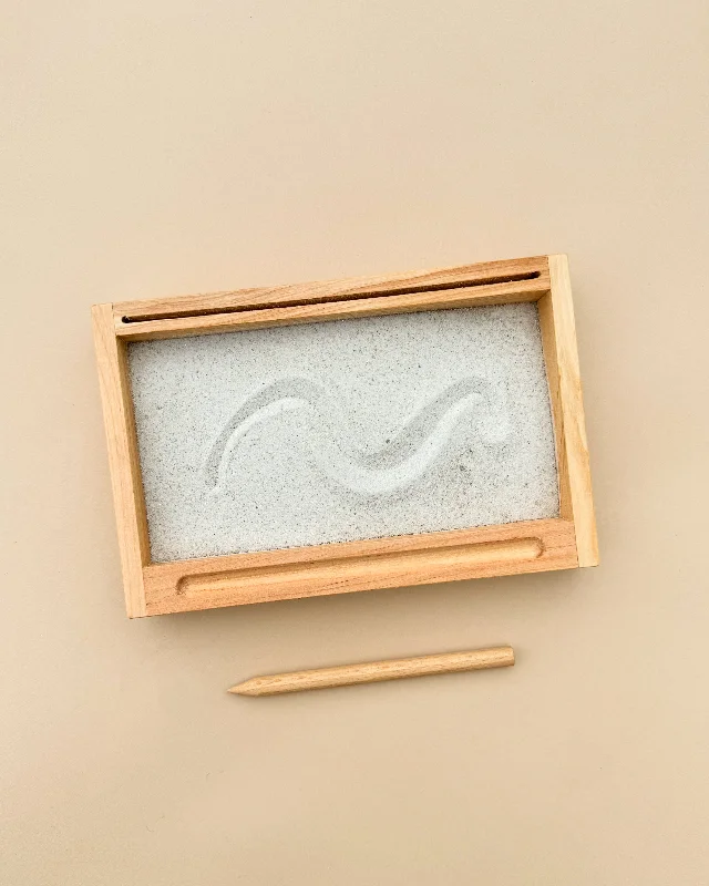 enchanting wooden toys that spark imagination                   Wooden Sand Tray