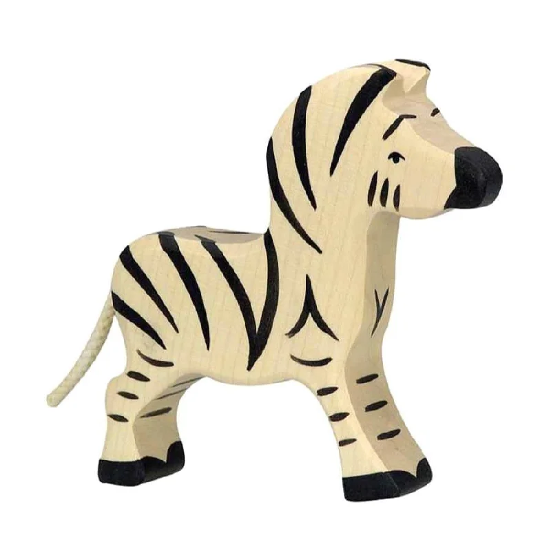 enchanting and magical wooden toys that spark the imagination                   Holztiger zebra baby
