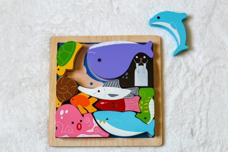 safe and appropriate wooden toys for young children Chunky Wooden Puzzle & Stacker Toys - Sea Creatures safe and appropriate wooden toys for young children Chunky Wooden Puzzle & Stacker Toys - Sea Creatures
