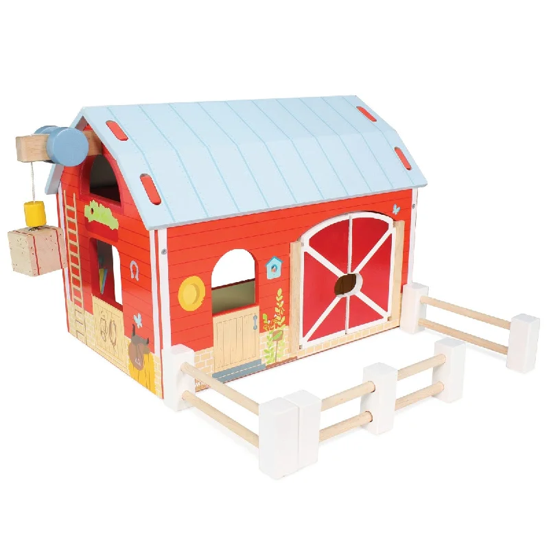timeless classic wooden toys                   Le Toy Van 417 Red Barn