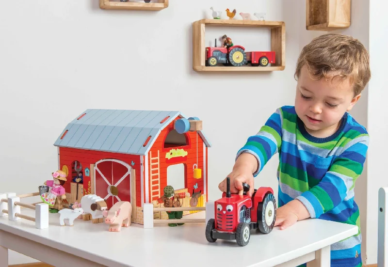 engaging wooden toys                   Le Toy Van 468 Bertie's Tractor